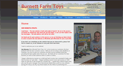 Desktop Screenshot of burnettfarmtoys.com
